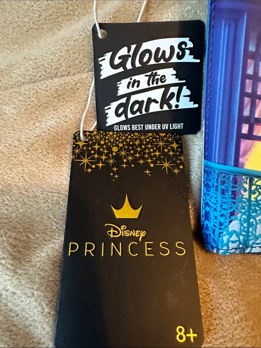 Loungefly Disney Princess Tiana Blue Night Wallet - Glows in Dark